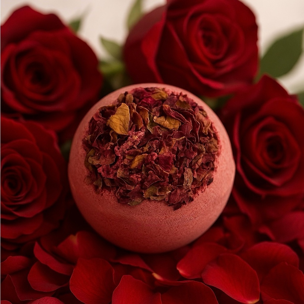 𝅺5 Pack - Bath Bombs - Rose